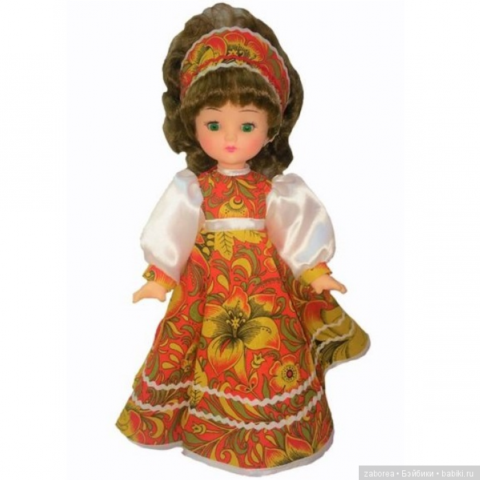 Русские куклы купить. Кукла Гжель 45 см.