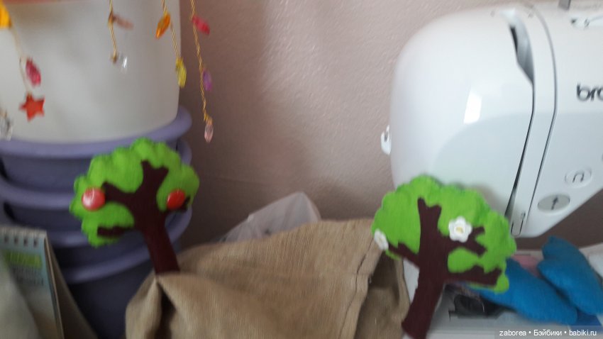 Игрушки из фетра для детского мобиля (фото 4)