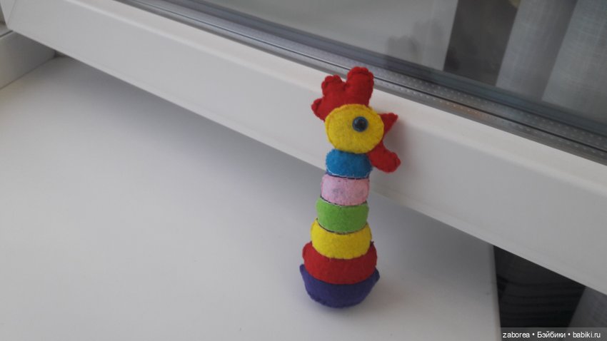 Игрушки из фетра для детского мобиля, часть 2 (фото 3)
