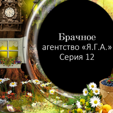 Фото-сериал "Брачное агентство "Я.Г.А"  Серия 12