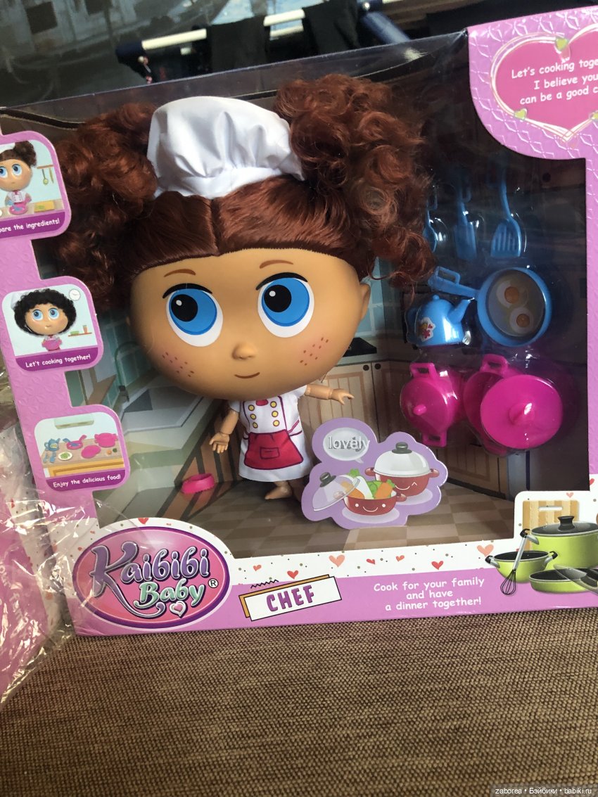 Обзор кукол kaibibi girl baby шеф повар и гибридизация на их основе (фото 6)