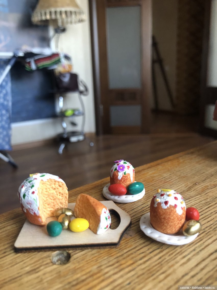 Подготовка к Пасхе. Миниатюра (фото 4)
