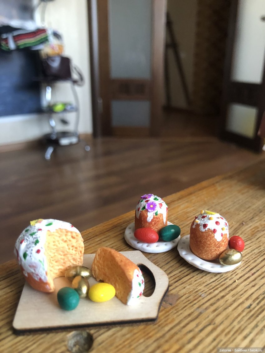 Подготовка к Пасхе. Миниатюра (фото 3)