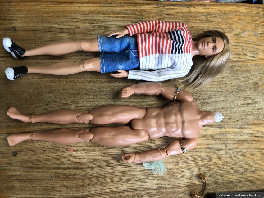 Бог морей или Илья — Гибриды шарнирных кукол (не БЖД): подбор тела (фото 9)