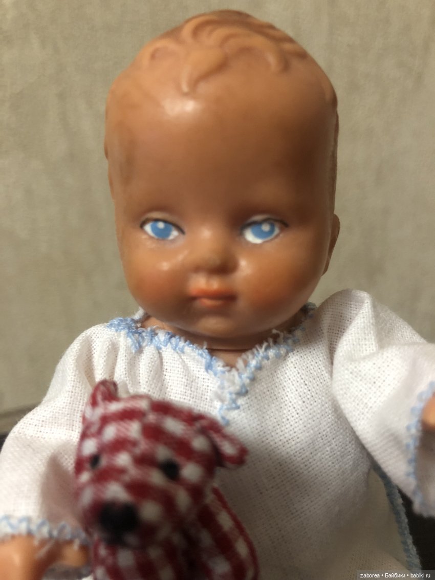 Я приехал! Пупсик Тебу — Винтажные куклы ГДР (Немки): Бигги (фото 8)