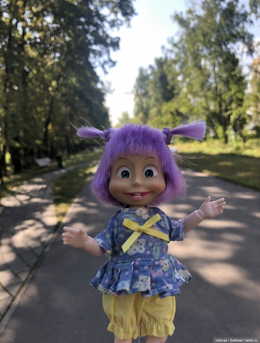 Прогулка в «Дубовой роще» с Машей