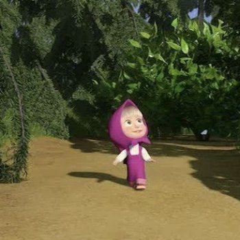 Прогулка в «Дубовой роще» с Машей.