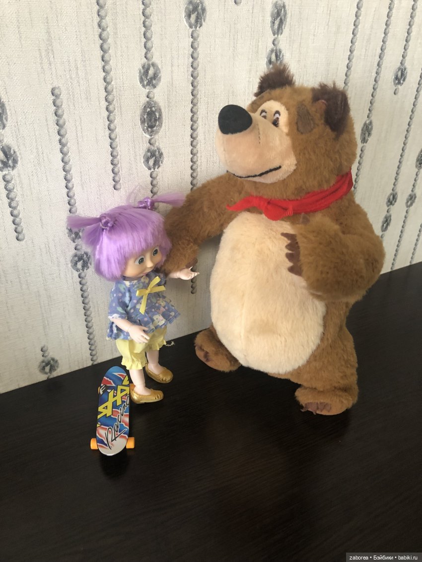 Историческая встреча. Маши и медведь