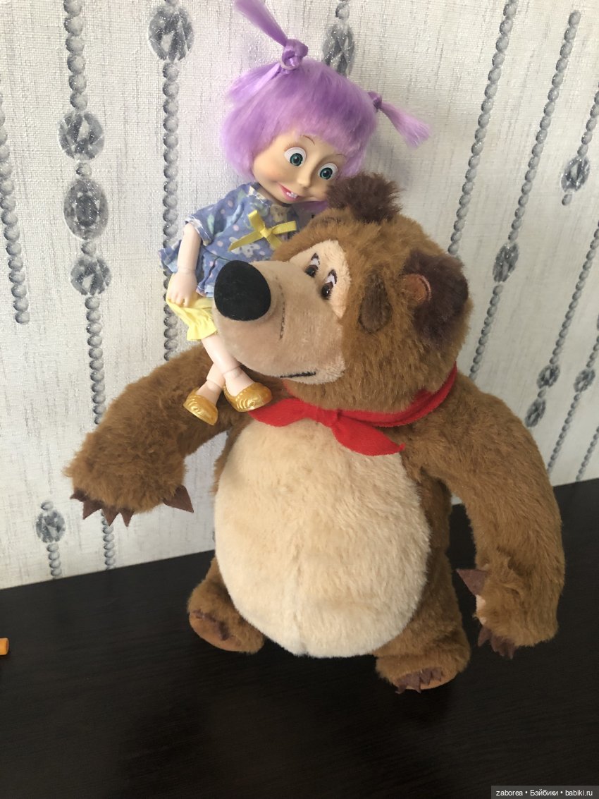 Историческая встреча. Маши и медведь