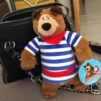 Историческая встреча. Маши и медведь