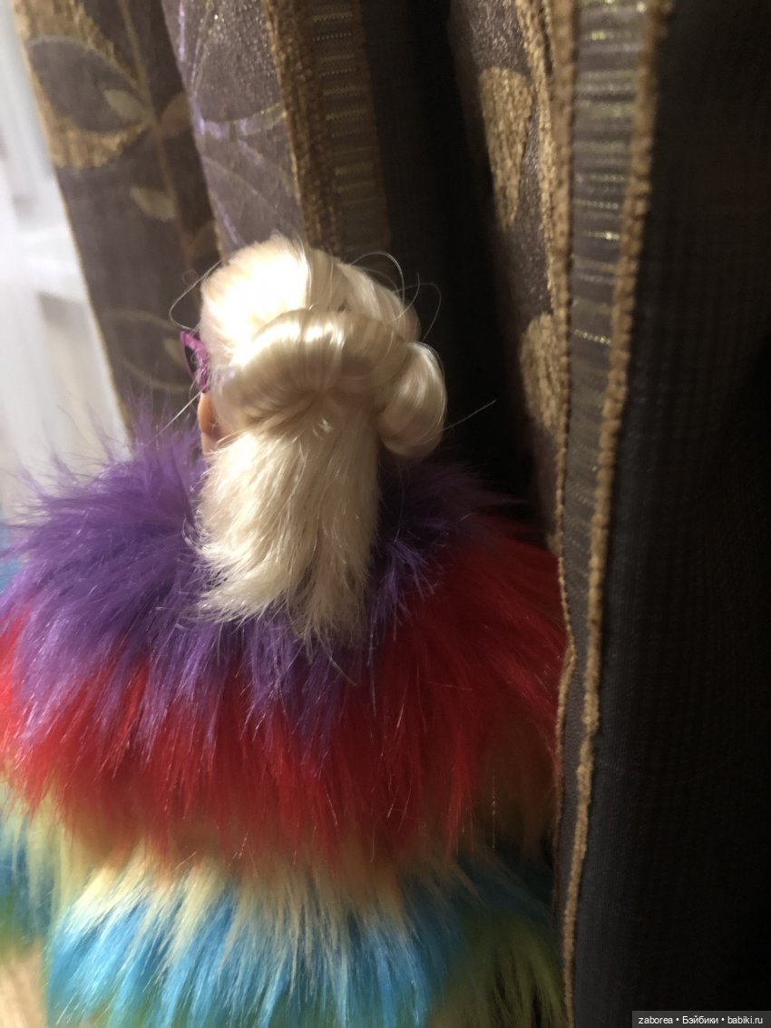 Я ее слепила из того, что было…