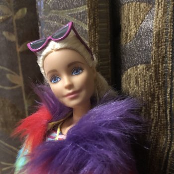 Я ее слепила из того, что было…