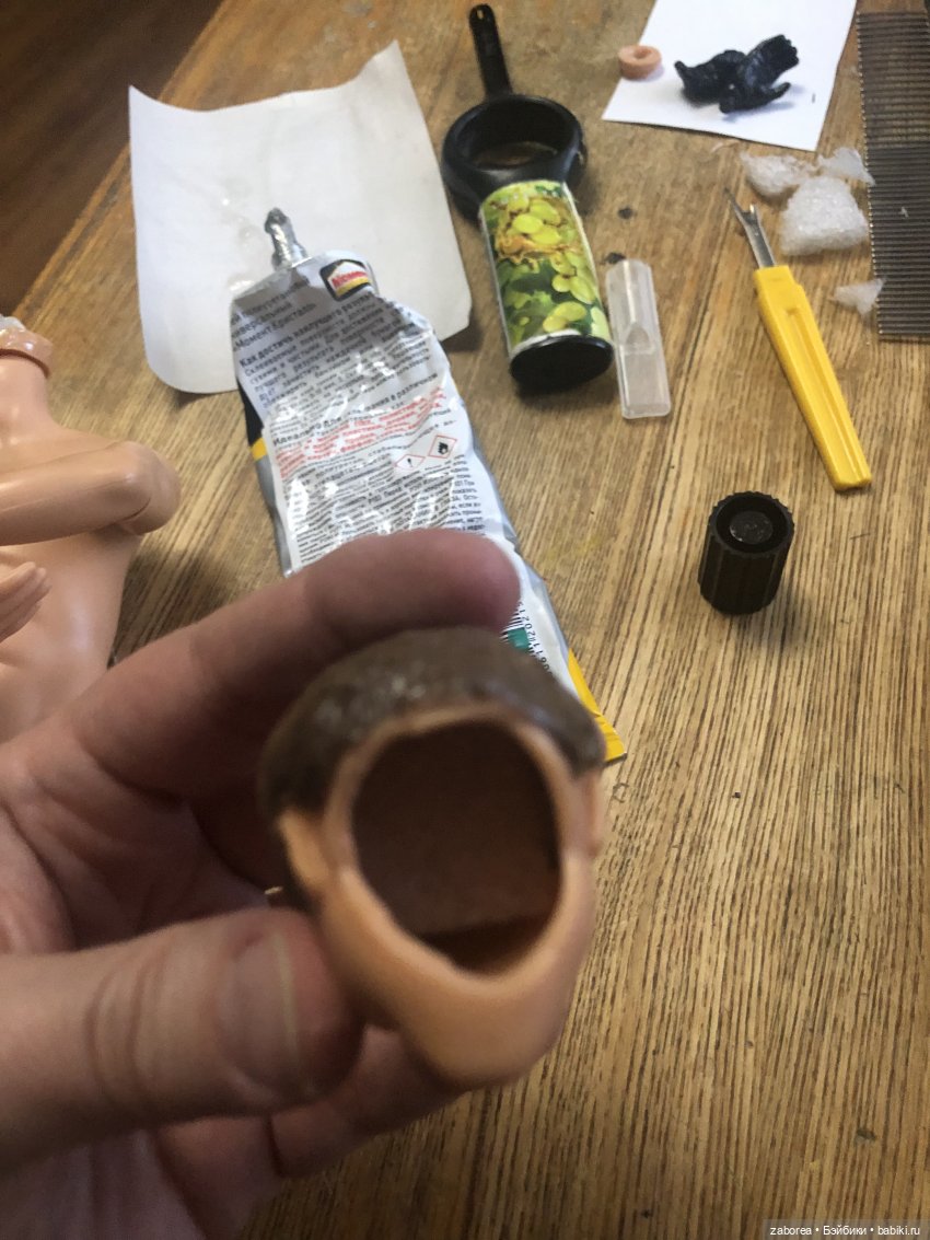 Новый гибрид. Ромэо на теле Стива. Замена кистей. Флокирование (фото 7)