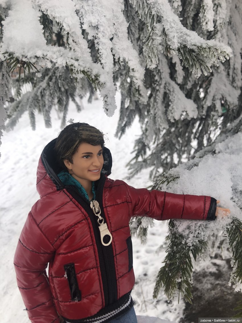 Зимняя прогулка с новенькими