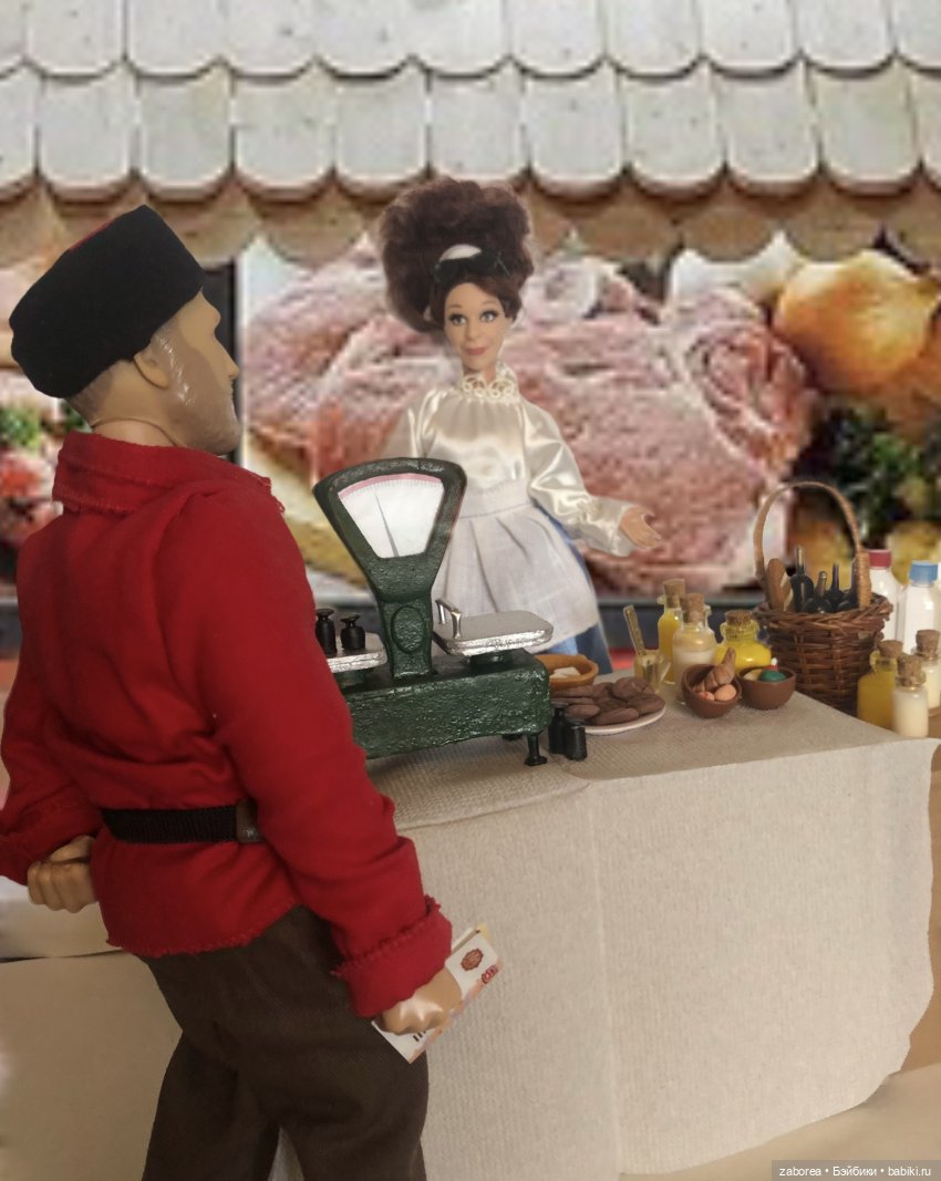 Весы СССР 1:6 своими руками. Или, как Савва Игнатьевич на рынок ходил