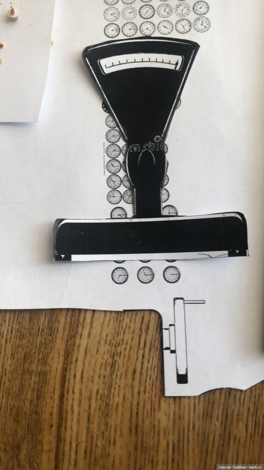 Весы СССР 1:6 своими руками. Или, как Савва Игнатьевич на рынок ходил (фото 2)