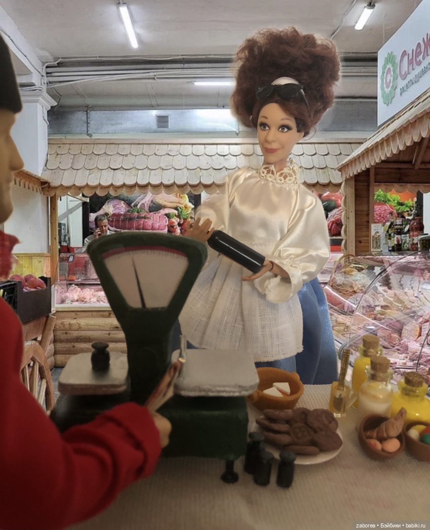 Весы СССР 1:6 своими руками. Или, как Савва Игнатьевич на рынок ходил