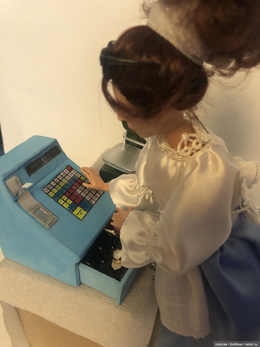 Кассовый аппарат, как в СССР. Миниатюра своими руками 1:6