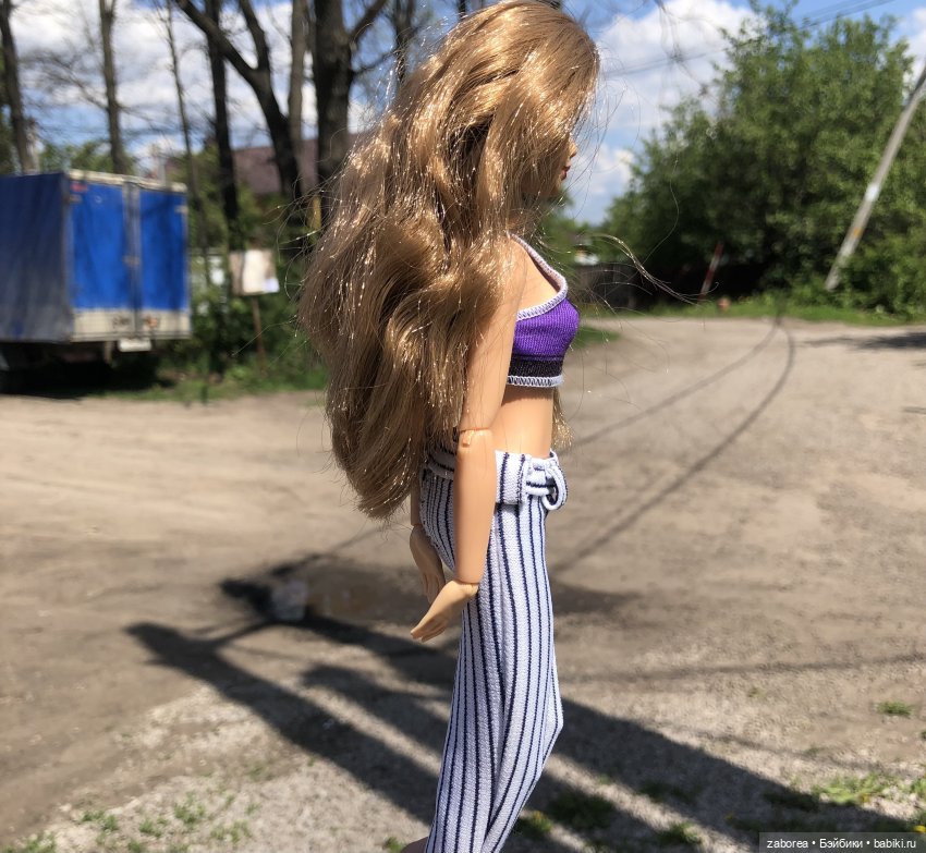 Новенькая на прогулке — Гибриды шарнирных кукол (не БЖД): подбор тела (фото 5)