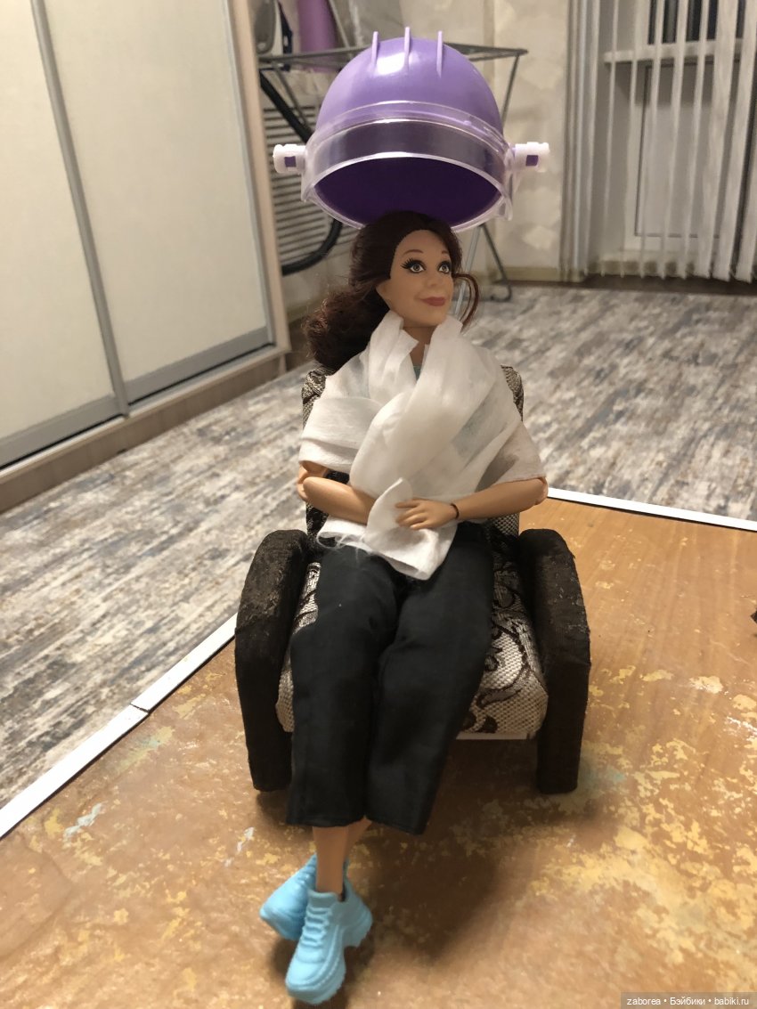 Переделка бюджетной парикмахерской Kari