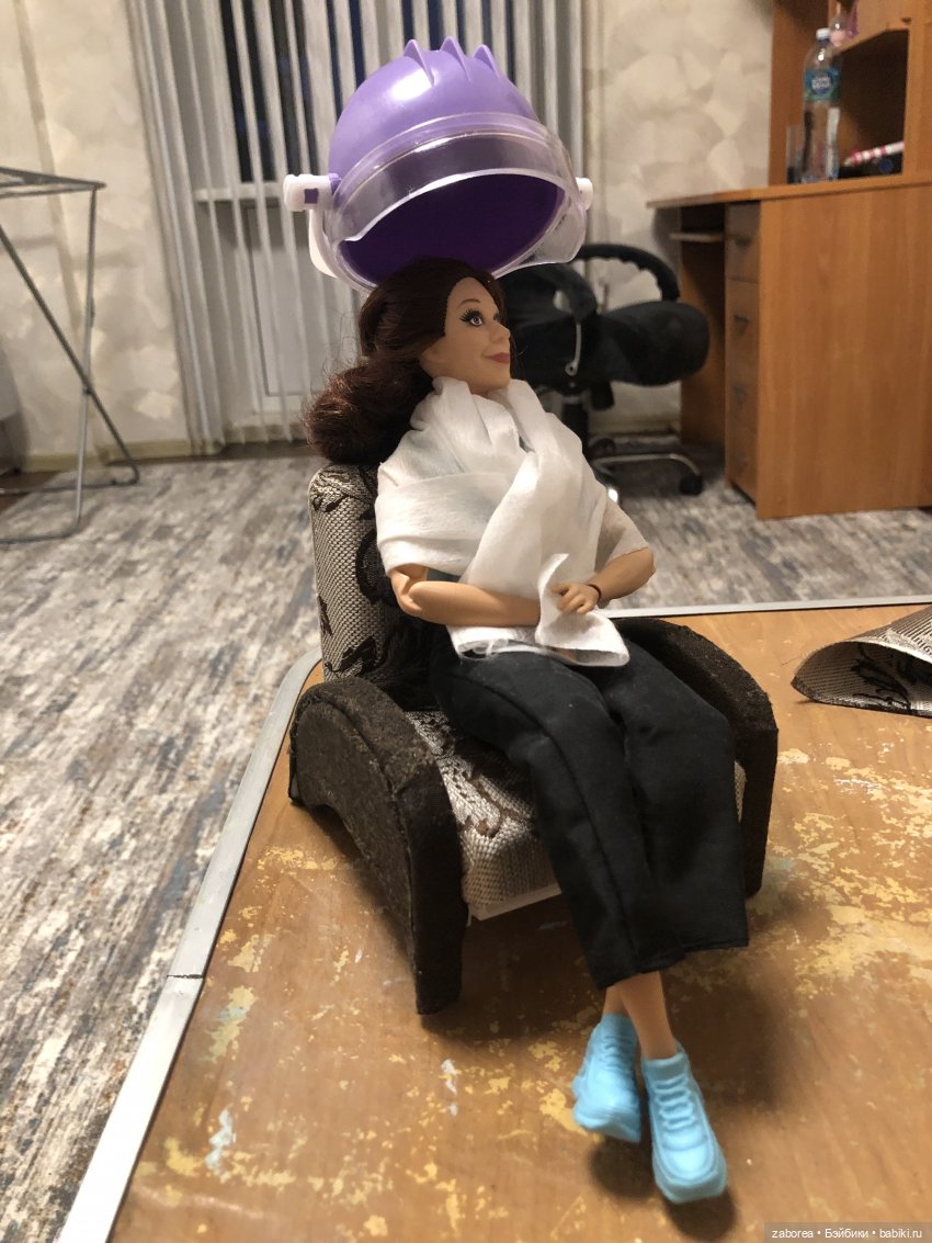 Переделка бюджетной парикмахерской Kari