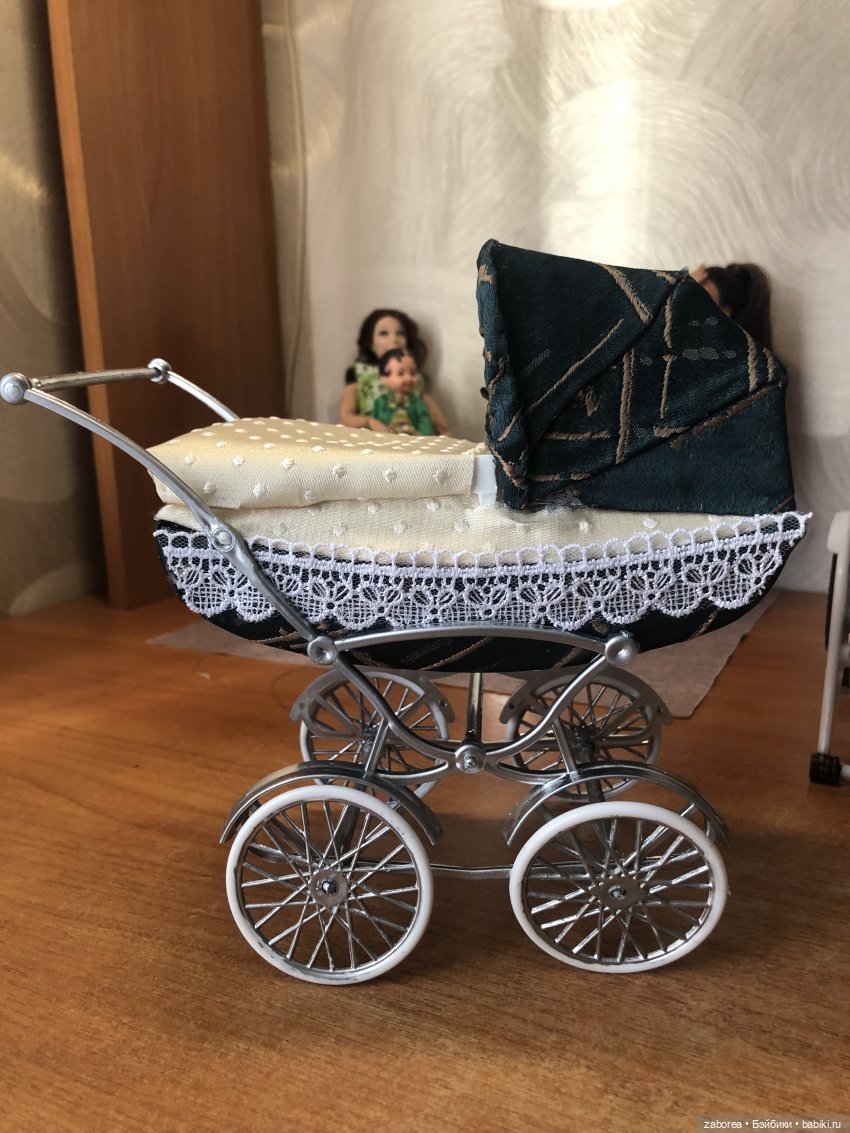 Коляска в стиле ретро. Переделка для 1:6