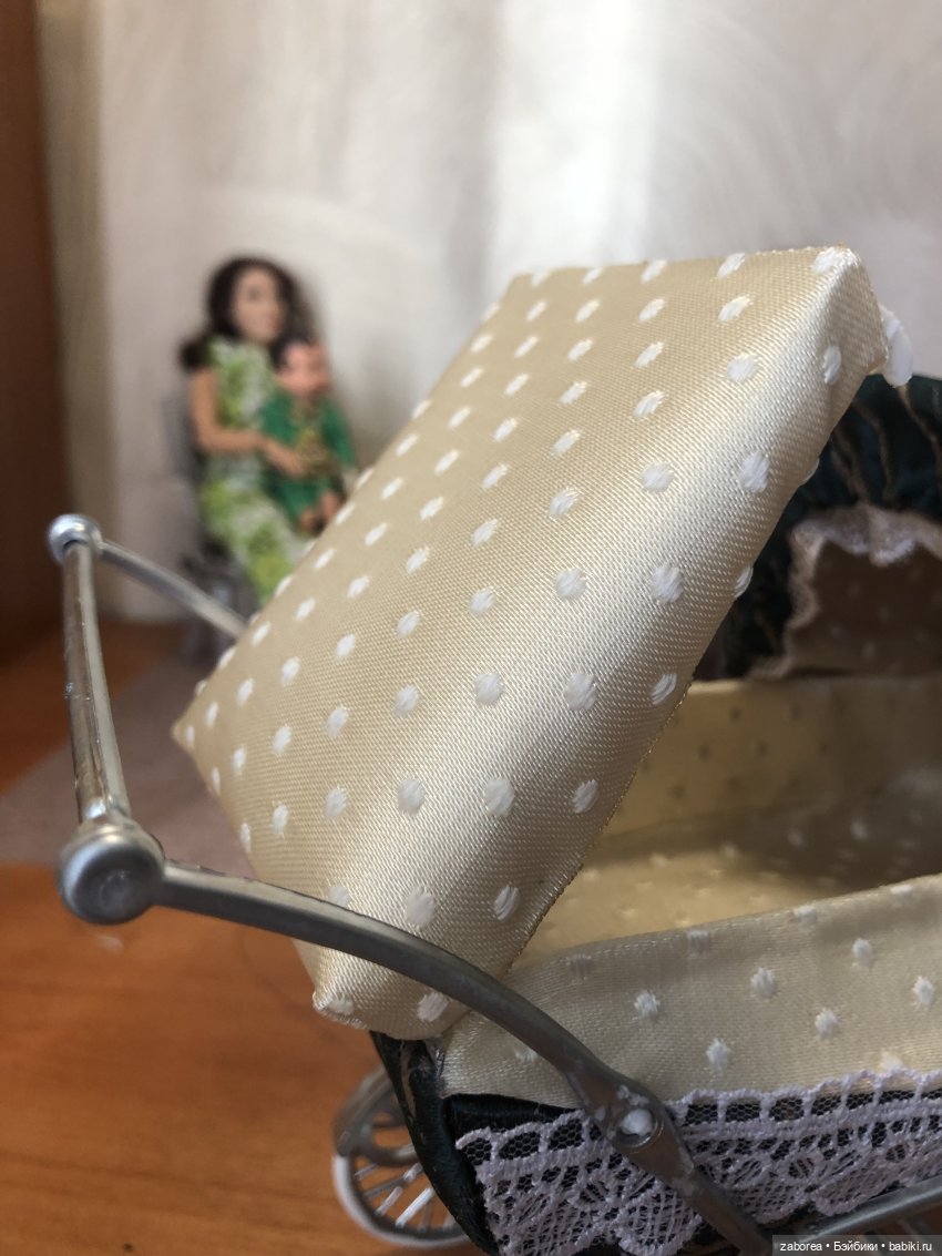 Коляска в стиле ретро. Переделка для 1:6
