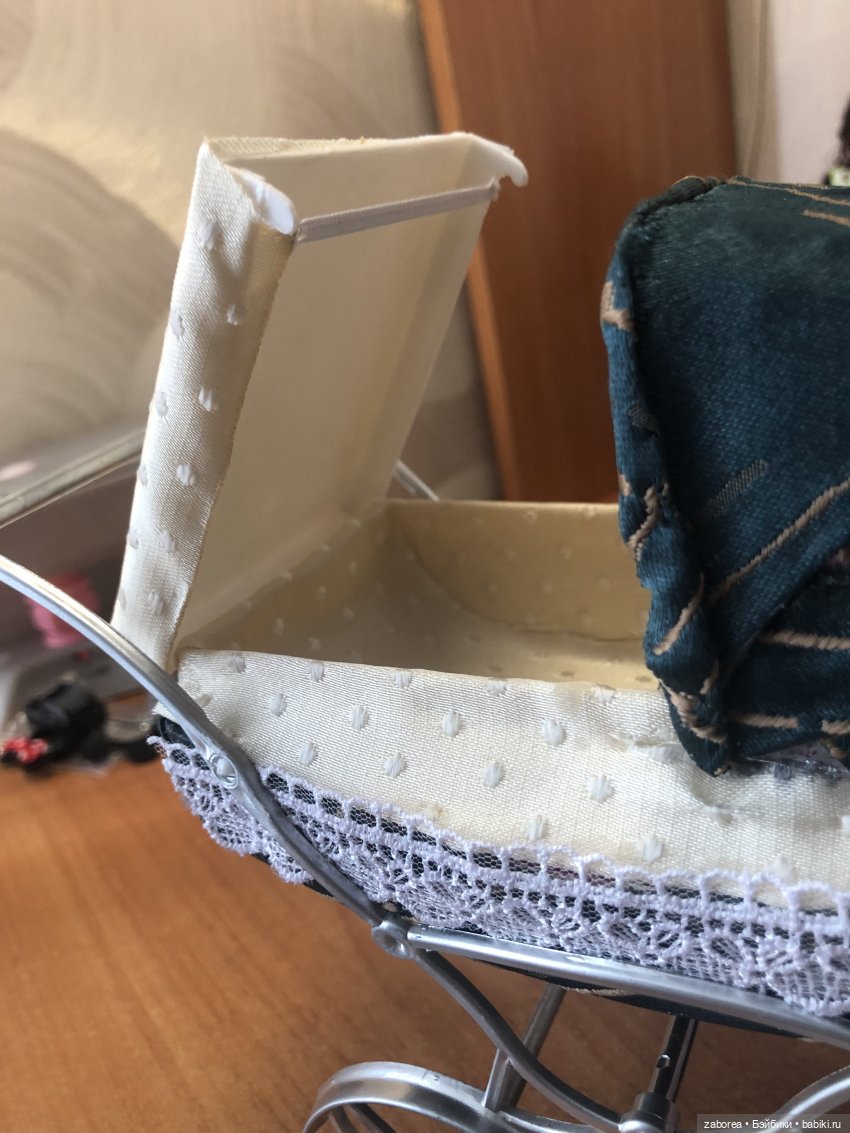 Коляска в стиле ретро. Переделка для 1:6