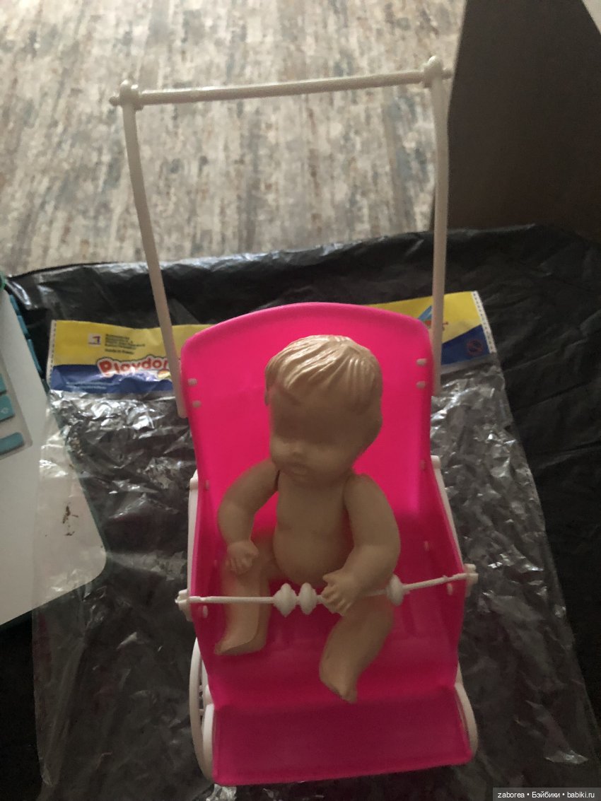 Коляска в стиле ретро. Переделка для 1:6 (фото 3)