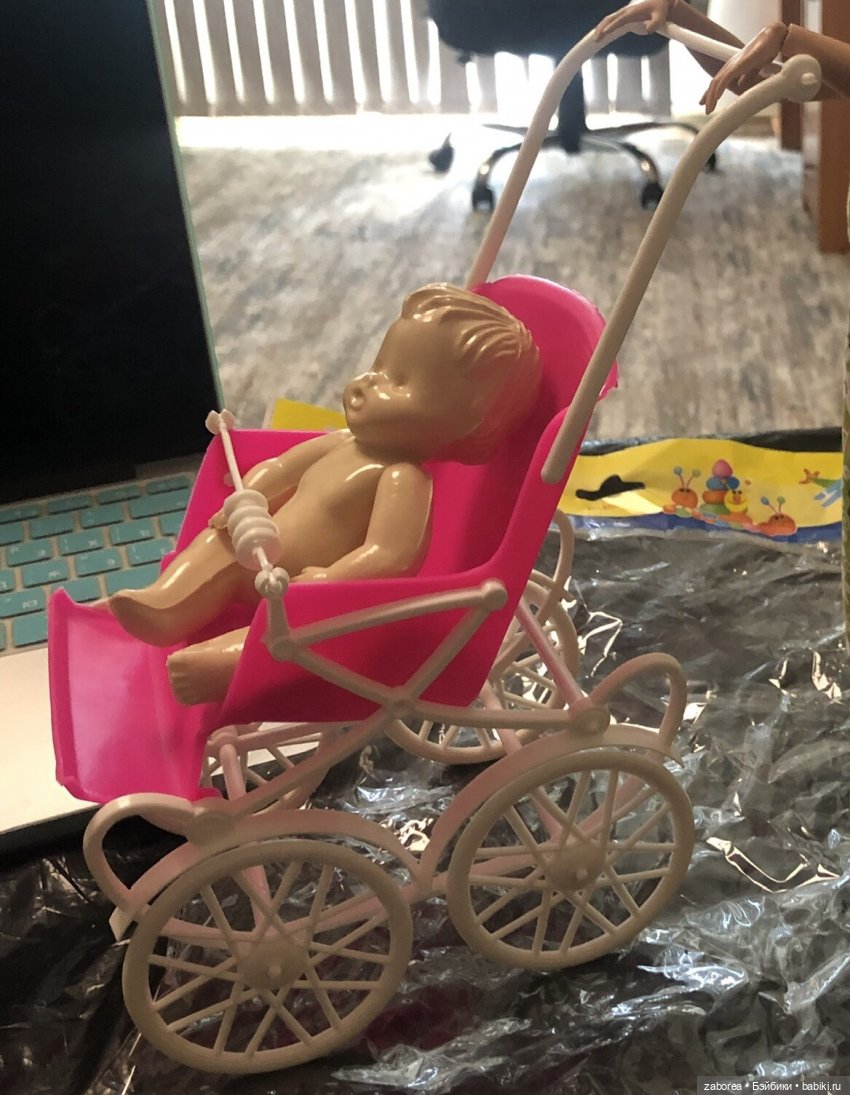 Коляска в стиле ретро. Переделка для 1:6 (фото 5)