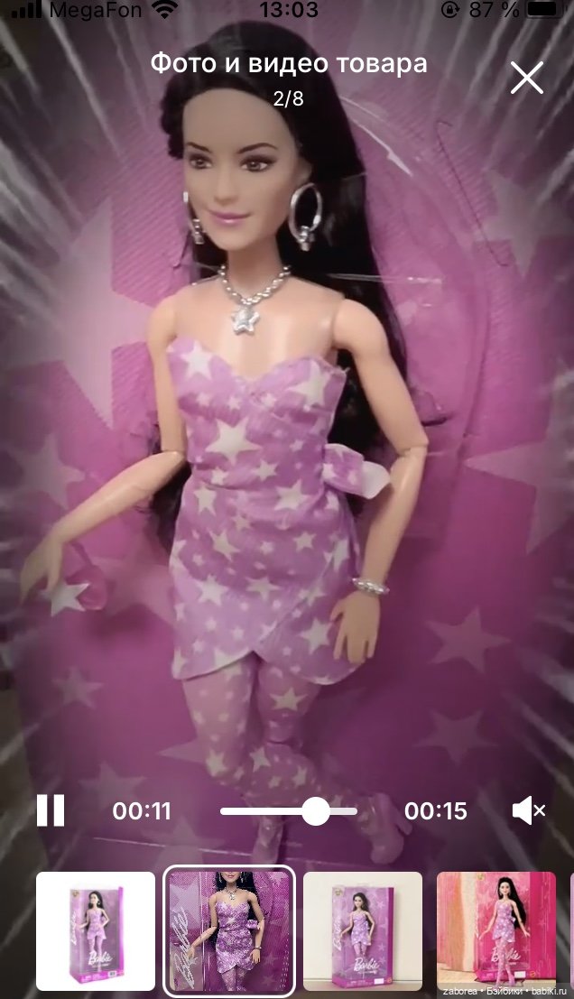 Непонятки. Barbie Deluxe Style wave 3, 2025: в розовых "джинсовых" нарядах (фото 7)