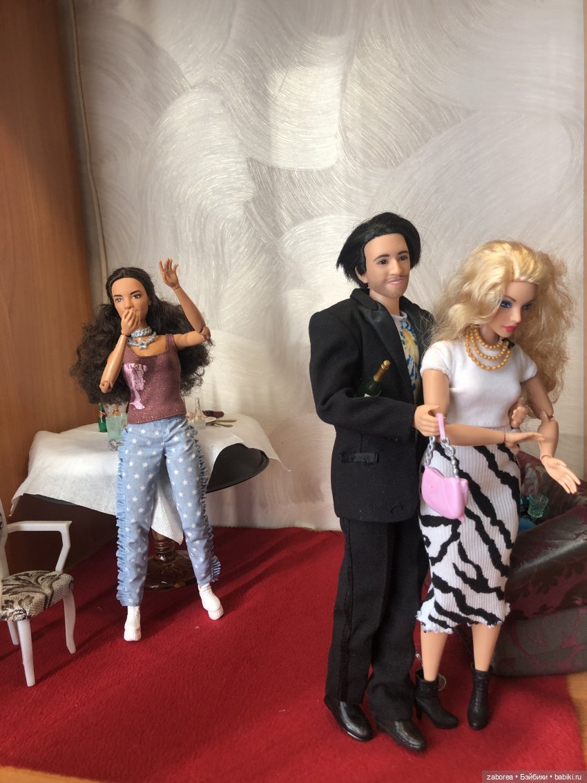 «Случайное» знакомство — Куклы Barbie (Барби): Looks