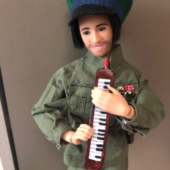 Аккордеон и мелодика. Продолжаю делать инструменты для своего кукольного народного ансамбля.