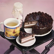 Сладости, миниатюра для кукол своими руками