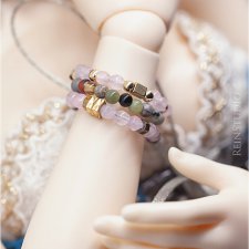 Браслеты для кукол из натуральных камней