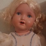 Кукла "Белоснежка" .Молд 2966 .Германия , 1949 год .Красавица!