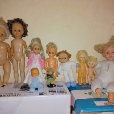 Десять кукол СССР и ГДР одним лотом