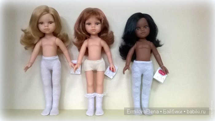 Колготки и носочки на кукол Паоло Рейн 33 см. Выкройка (фото 3)