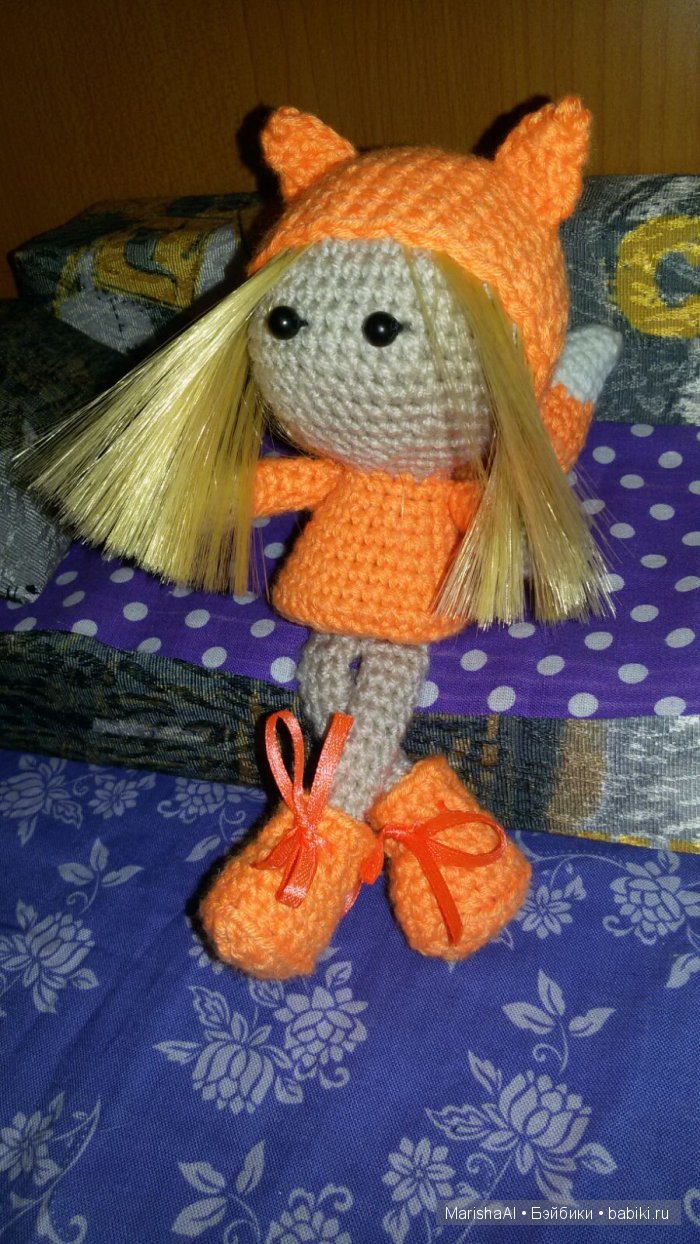 Мои "кукло-звери". Игрушки вязанные крючком (фото 4)