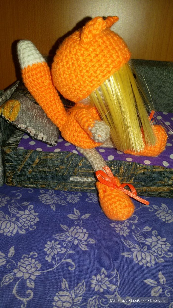 Мои "кукло-звери". Игрушки вязанные крючком (фото 5)