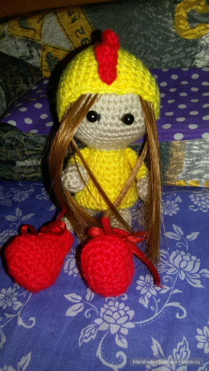 Мои "кукло-звери". Игрушки вязанные крючком (фото 10)