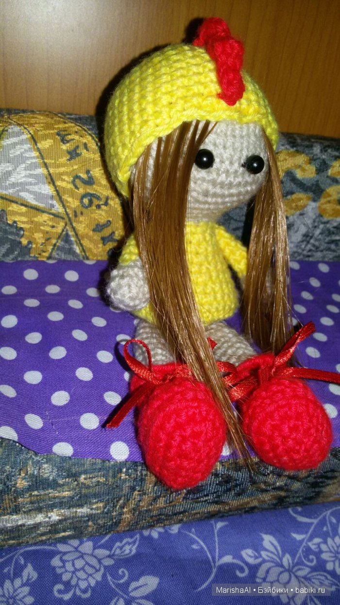 Мои "кукло-звери". Игрушки вязанные крючком (фото 8)