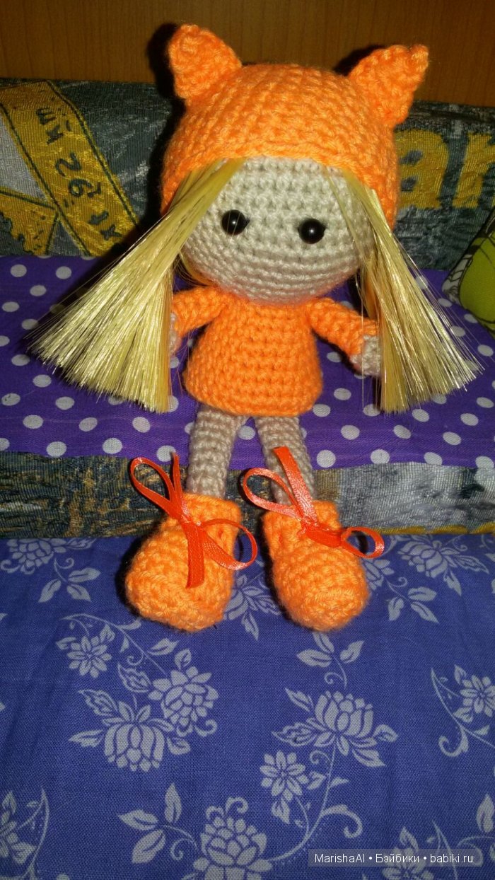 Мои "кукло-звери". Игрушки вязанные крючком (фото 6)