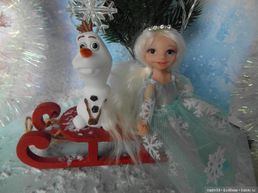 Счастливое детство Эльзы — Авторские шарнирные куклы своими руками: лепка (фото 3)