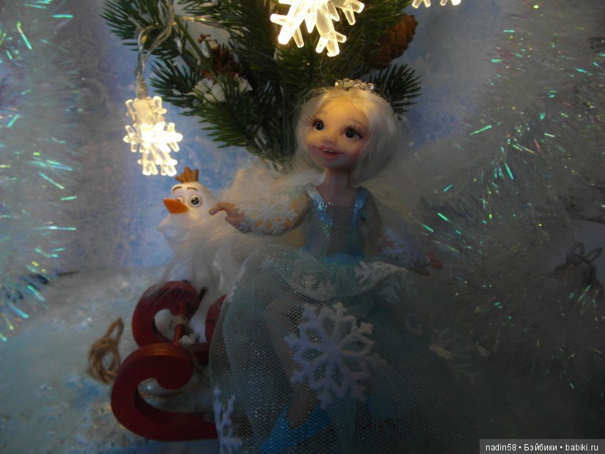 Счастливое детство Эльзы — Авторские шарнирные куклы своими руками: лепка (фото 8)