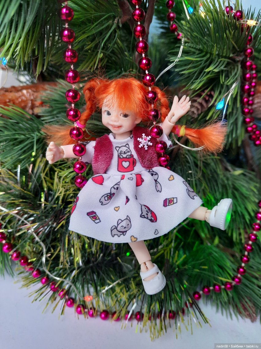 Новый год приходи скорей — Домашние фото авторских кукол: личные коллекции