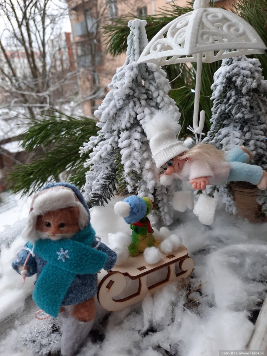 Новогодние приключения кота Василия😺 ч.3 (фото 5)