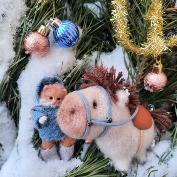 Снежное приключение кота Василия.