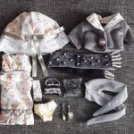 Outfit Blythe Mademoiselle Rosebud ( аутфит куклы Блайз)