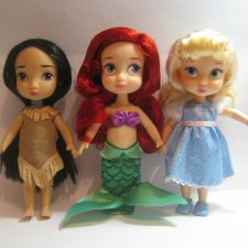 Принцессы-малышки от компании Диснея.Снизила цену только до 1 мая